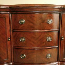 High-End Mahogany Wood Big 7 Drawer Dresser - Delivered