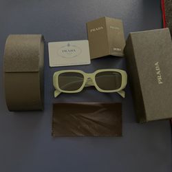 PRADA SUNGLASSES TEAL PR 17WS 