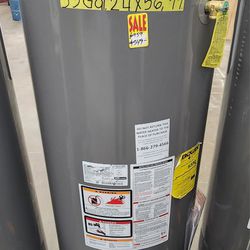 New Water Heater Nat Gas Rheem 