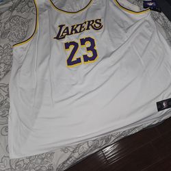 NWT Lebron James Lakers Jersey Size 5XL