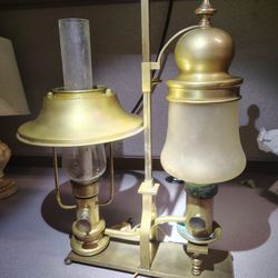 Vintage Brass Lamp