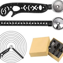 Versatile Magcon Tool Mini Compass Protractor Combo for  Designers & Artists
