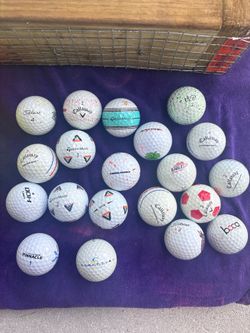 Over 230 golf balls
