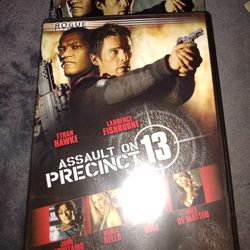 Assault On Precinct 13 DVD. Starring Ethan Hawke And Laurence Fishburne. Like New Condition!