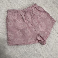 New small pink floral shorts boho festival rave casual