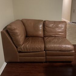Corner sofa Real Leather 