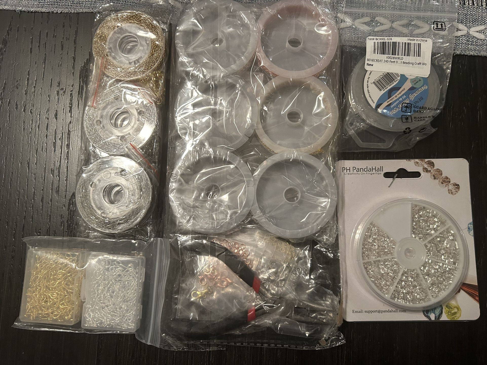 Jewelry/beading crafts supplies new in packaging
