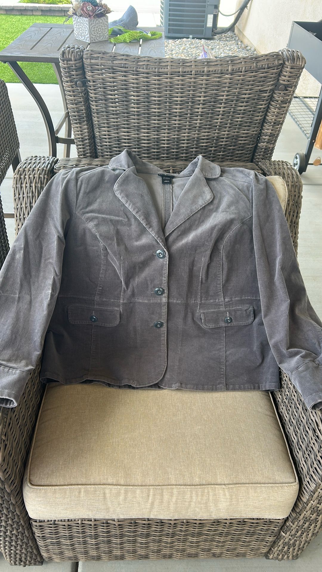 Women’s Lane Bryant Corduroy Jacket Size 22/24