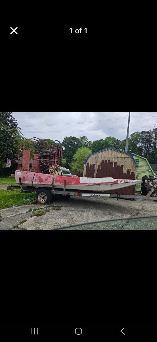Air Boat 1983 Combi 500 Cadillac