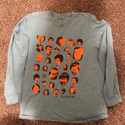 Blue supreme long sleeve (L)