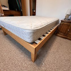 Full Size Mattress and Bed Frame  