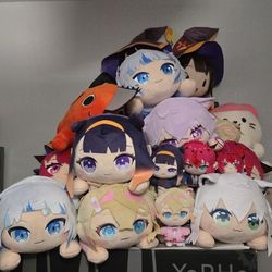  Hololive X Round 1 Anime Collab Plushies