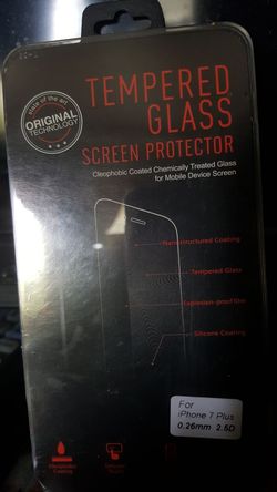 Tempered glass iPhone 7 plus