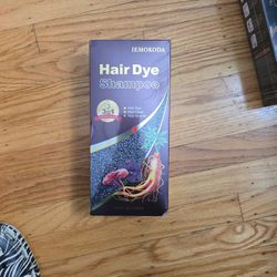 Black Hair Dye Shampoo, Hair Color Shampoo for Gray Coverage, Long Lasting Black Hair Shampoo, Champu Para Canas, Works in Minutes, Easy to Use, 16.90