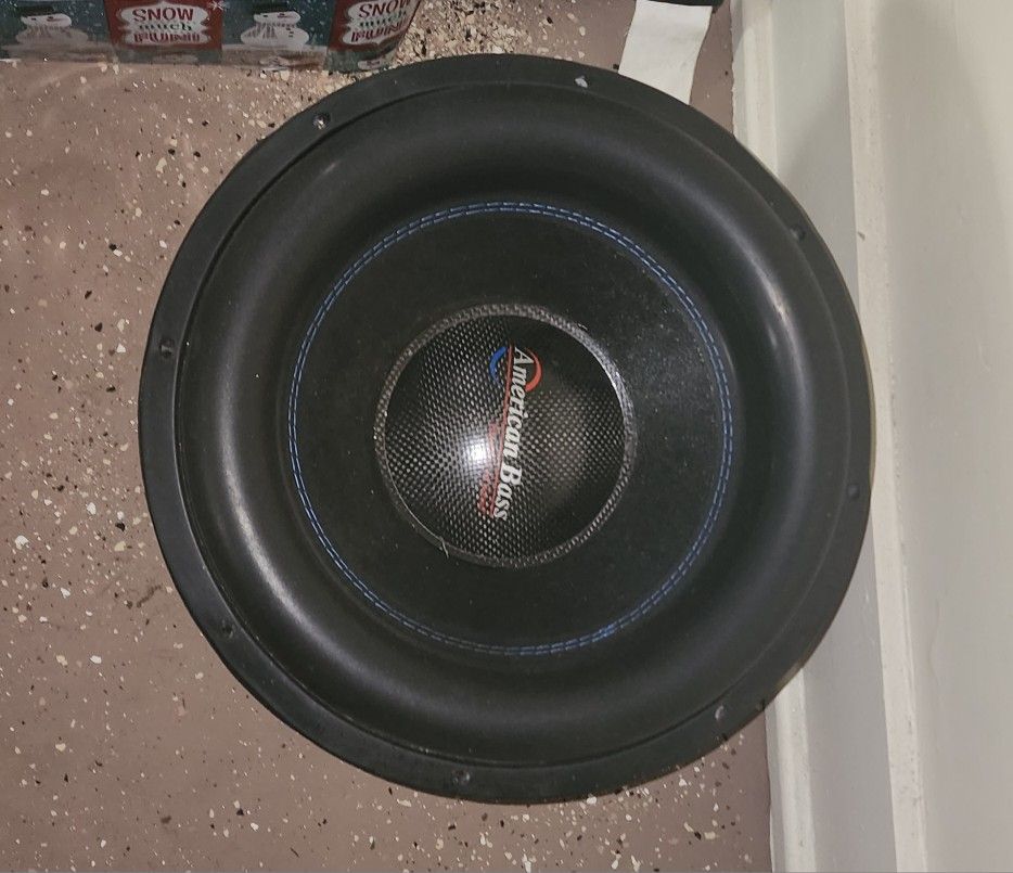 American Bass Xmaxx 15 *sub Only*