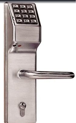 Alarm Locks Trilogy DL3500DBR-26D Mortise Locks — New Old Stock (NOS) — Never Installed
