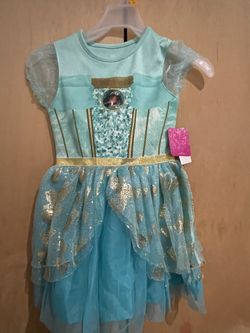 Princess Jasmin Dress Kids Size 6x