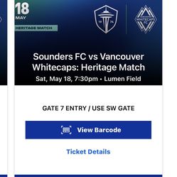 Seattle Sounders FC Tickets