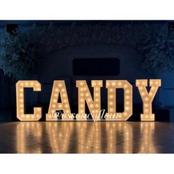 Marquee Letters And Numbers 