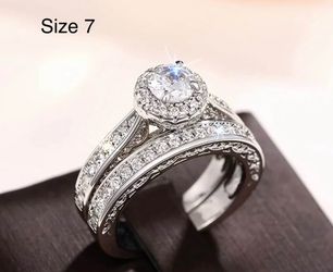Engagement ring with box