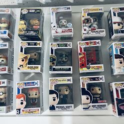16 Funko Pops (Includes Exclusives) 