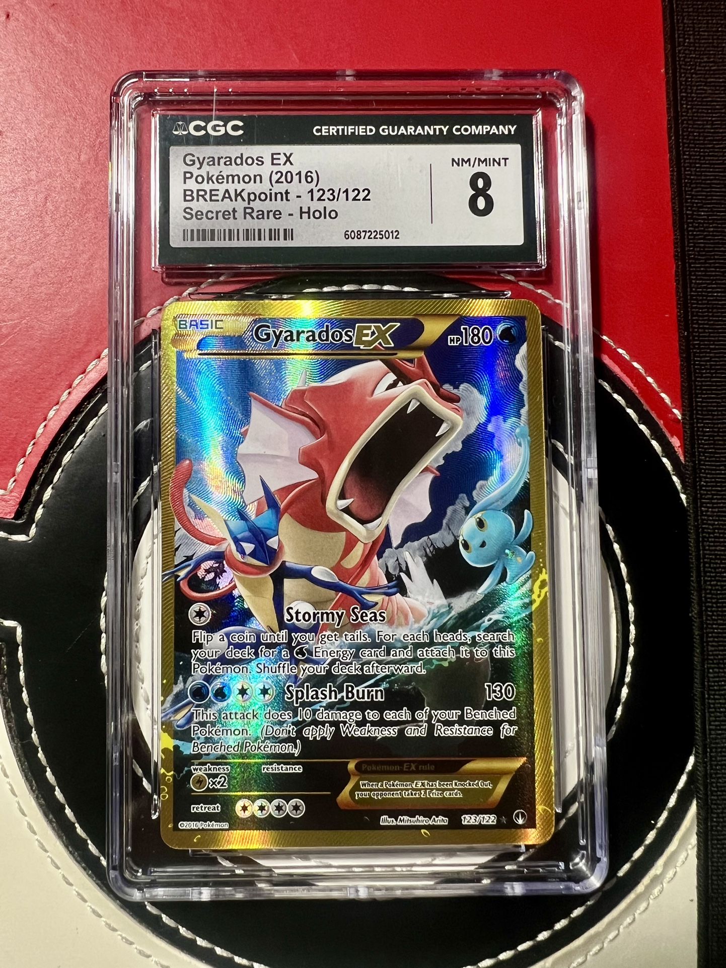 Gyarados EX (2016) BREAKpoint 123/122 Secret Rare