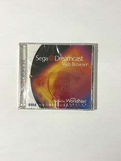 SEGA Dreamcast Web Browser (Sega Dreamcast, 1999) Factory Sealed NEW