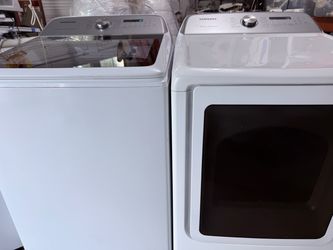 Samsung washer electric dryer XXL capacity