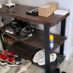 Shoe/ Book Shelf Great Condition. 20.00