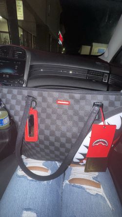 Spray ground tote bag