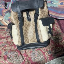 Coach Men’s Backpack-original Official Authentic Rare
