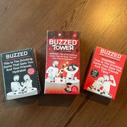 Buzzed Card Drinking Game 