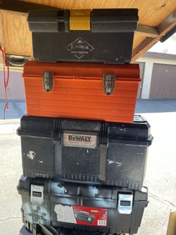 4 Tool Box  Good Conditions 