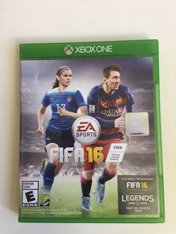 Xbox one EA Sports FIFA 16 game