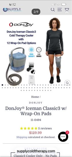 Therapy cooler/ice