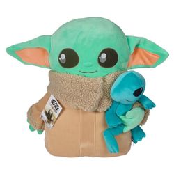 Star Wars The Child Ginormous Cuddle Plush Baby Yoda Toy 24”