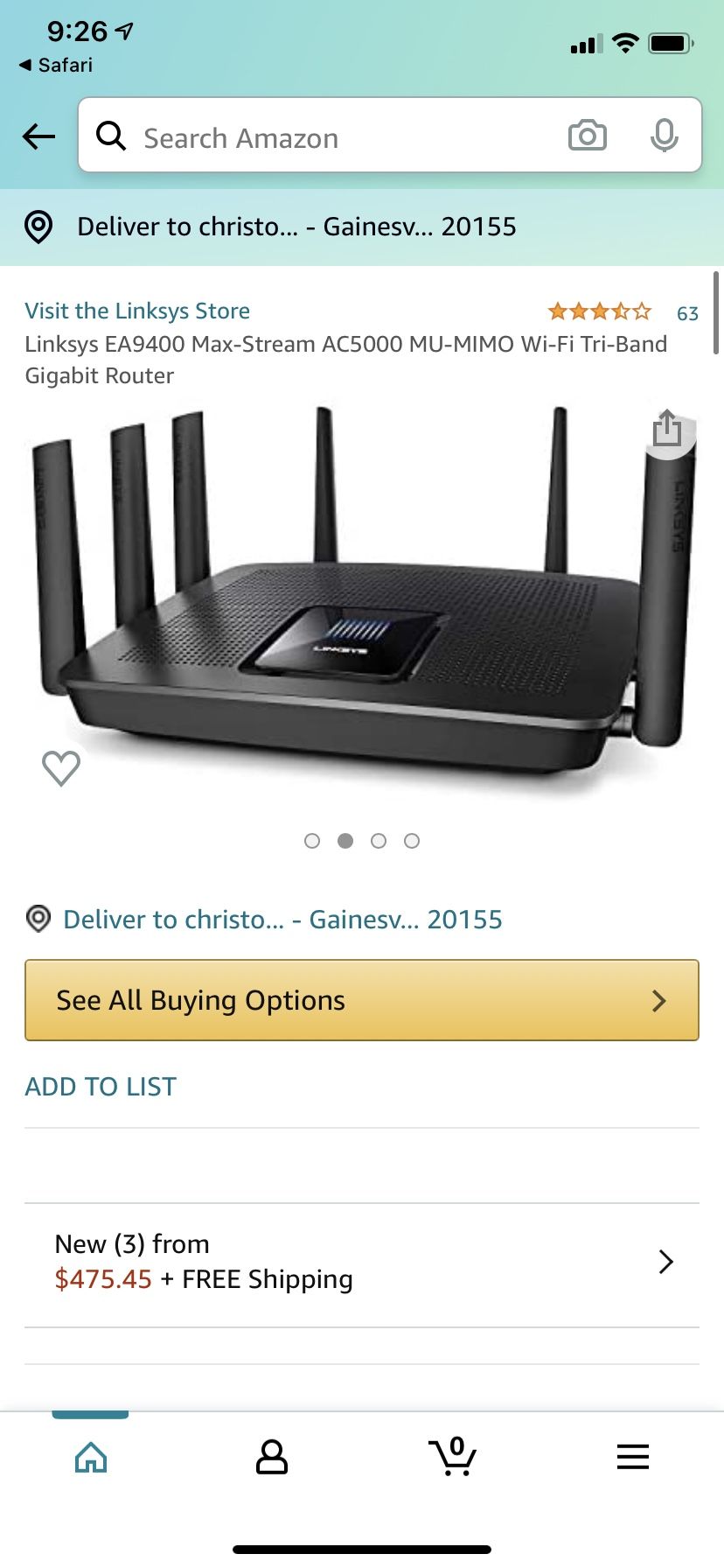 Like New 4K Gigabit router