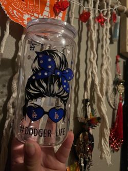 Dodgers custom cup $9 new