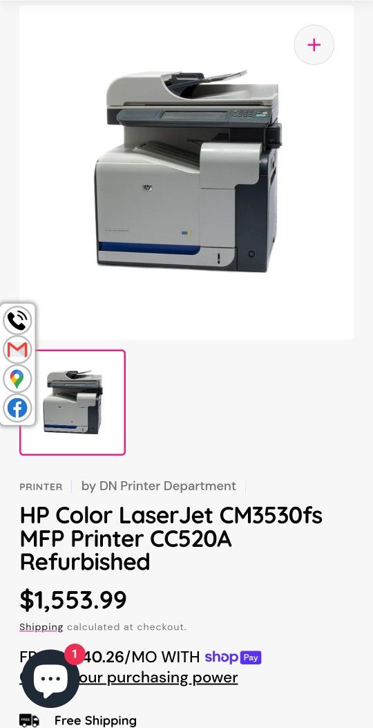 Hp Laserjet Pro 500 Colpr MFP M570dn