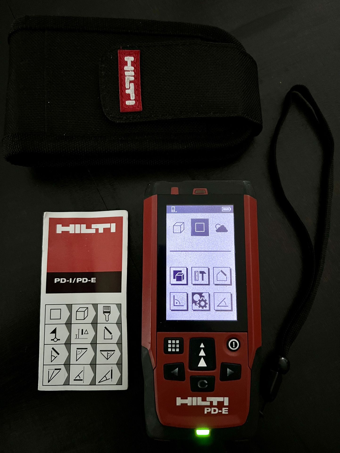Hilti (contact info removed) PD-E Laser (1 mW, 635 nm, Class 2, Class II )
