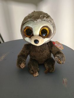 TY Beanie Boos - DANGLER the Sloth (Size 6 inch) Stuffed Plush Toy MWMTs