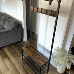 Coat/Shoe Rack And Console Table 