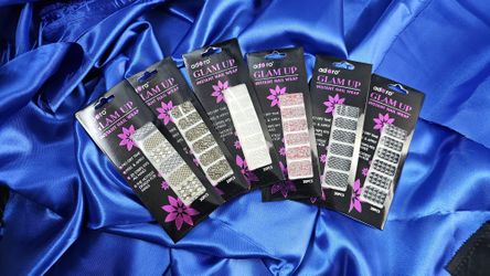 Nail WRAPS Assorted Designs pack Of 6 