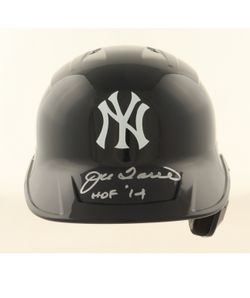 Joe Torre Full Sizes Signed Yankees Helmet