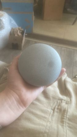 2nd Gen Google Nest Mini In Chalk