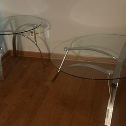 Glass tables