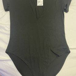 Black Bodysuit Brand New With Tags Size S