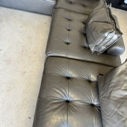 6 Piece Modern Modular Gray Sectional