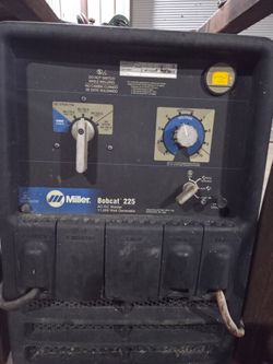 Miller Bobcat 225 AC/DC Welder Generator – 1,400 Hrs