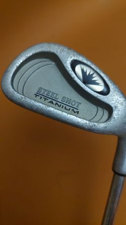 Steel Shot Titanium Golf Iron